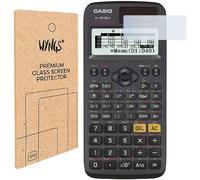 Lot de 2 films de protection d'écran en verre trempé compatibles avec Casio FX 82/85/87 DE X calculatrice scientifique