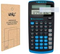 Lot de 2 Films de Protection d'écran en Verre trempé compatibles avec Les calculatrices scientifiques TI-30 ECO RS