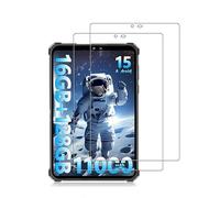 Lot de 2 films de protection d'écran en verre trempé daunke pour tablette OUKITEL RT3 Plus, 8", sans bulles, ultra résistant, protection anti-rayures