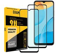Lot de 2 films de protection d'écran en verre trempé, film de protection téléphone portable, couverture complète pour OPPO A15/A15S [6,52 pouces]
