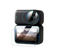 Lot de 2 films de protection d'écran en verre trempé pour DJI Osmo Nano - Transparent - Anti-bulle - Film hydrogel anti-poussière et anti-rayures pour appareil photo Nano