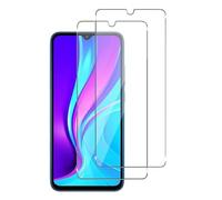 Lot de 2 films de protection d'écran en verre trempé pour Samsung Galaxy A50, dureté 9H 0,4 mm, transparent HD, ultra résistant, protecteur d'écran