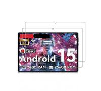 Lot de 2 films de protection d'écran en verre trempé pour tablette TABWEE T20 10" - Sans bulles - Transparent HD - Ultra résistant - Anti-rayures