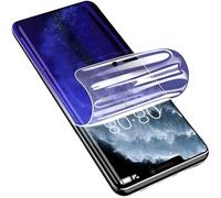 Lot de 2 films de protection d'écran Hydrogel compatibles avec les smartphones Fujitsu Anti-lumière bleue Protection d'écran HD Protection oculaire avancée pour vos yeux (lire les instructions en