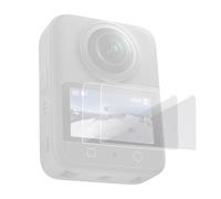 Lot de 2 films de protection d'écran pour appareil photo DJI Osmo 360, en verre trempé ultra HD, dureté 9H, anti-traces de doigts, anti-rayures et couverture complète