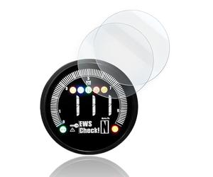 Lot de 2 films de protection d'écran pour compteur de vitesse de moto - Fabriqué en Allemagne - Protection anti-rayures - Convient pour Koso DL04 2017+ - Transparent