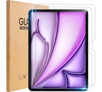 Lot De 2 Films De Protection D'écran Pour Ipad Air 13"" M2 (2024),Film En Verre Trempé 9h,Résistant Aux Rayures,Hd Transparent