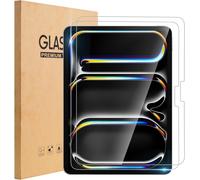 Lot De 2 Films De Protection D'écran Pour Ipad Pro 11"" M4 (2024), Film En Verre Trempé 9h, Résistant Aux Rayures, Hd Transparent