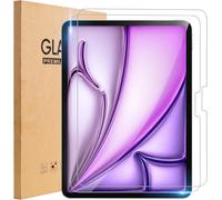 Lot De 2 Films De Protection D'écran Pour Ipad Pro 13"" 2024 M4,Film De Protection D'écran En Verre Trempé Pour Ipad Pro 13"",Résistant Aux Rayures,Clarté Hd