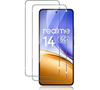 Lot De 2 Films En Verre Trempé Pour Realme P3 / Realme 14 5g / Realme 14t 5g ¿ Protection Écran Hd 9h Anti-Rayures Sans Bulles