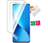Lot de 2 films hydrogel haute définition sécurité d'écran compatible avec oppo reno 8t 5g