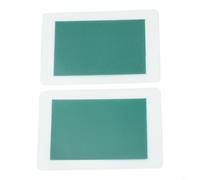 Lot de 2 films magnétiques pour visionnage de champ 50 x 75 mm - Détecteur de motifs magnétiques pour l'enseignement scientifique et le contrôle de la qualité