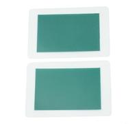 Lot de 2 films magnétiques pour visionnage de champ 50 x 75 mm - Feuilles de détection flexibles pour l'enseignement scientifique, le contrôle de la qualité et l'ingénierie inversée