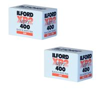 Lot de 2 films noir et blanc Ilford XP-2 Super 400 135-36 NOIR/BLANC