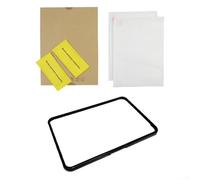 Lot de 2 films protecteurs d'écran en verre trempé avec cadre pour TM7, nettoyage pour TM7, nettoyage absorbant de la maison