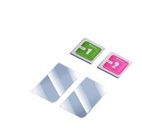 Lot de 2 films protecteurs d'écran en verre trempé HD pour appareil photo DJI Osmo 360 Dureté 9H Film anti-rayures antichoc avec revêtement oléophobe sans bulles Kit d'installation pour accessoires