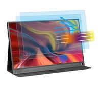 Lot de 2 films protecteurs d'écran portables de 15,6" pour moniteur portable MNN/KYY/ARZOPA/InnoView/Lepow/ZSCMALLS/Newsoul/ASUS/QQH 15,6", anti-reflet de lumière bleue, anti-traces de doigts