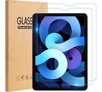 Lot De 2 Films Protecteurs D'écran Pour Ipad Air 5e/4e Génération 10,9"",Ipad Pro 11"",Film En Verre Trempé,Dureté 9h,Ultra Transparent,Anti-Rayures
