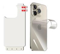 Lot de 2 films protecteurs d'écran ultra fins et brillants pour iPhone 15 Pro Max