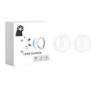 Lot de 2 films protecteurs d'objectif de caméra de voiture HD transparents, anti-pluie, anti-poussière et anti-rayures compatibles avec la plupart des systèmes de caméra de véhicules