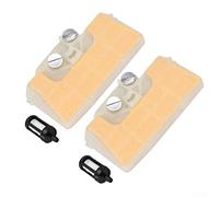 Lot de 2 filtres à air compatibles avec tronçonneuse STHIL 029 039 MS290 MS310 MS390 Numéro de pièce de rechange 1127 120 1621