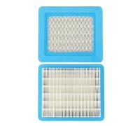 Lot de 2 filtres à air de rechange pour tondeuse à gazon, compatibles avec Honda GCV135 GCV160 GX100 HRB475 HRB476 HRB536 Series, ABS 133 x 114 x 21 mm