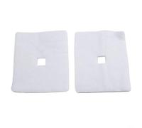 Lot de 2 filtres à air en coton compatibles avec les pompes à air HP 60 et HP 80, conçus pour maintenir un flux d'air efficace et une durée de vie de la pompe