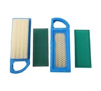 Lot de 2 filtres à air et préfiltres pour moteurs B&S avec numéros de pièce 697153 698083 795115 M14171 - Convient pour les numéros de modèle 795115 797008 698083
