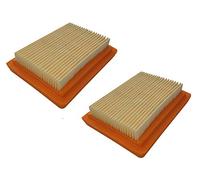Lot de 2 filtres à air pour débroussailleuse Stihl HT250, FS120, FS120R, FS200, FS200AV, FS200R, FS250, FS250R, FS300, FS310, FS350, FS380, FS400, FS450, FS480, FR350, FR450, FR480, FR480C, BT120C