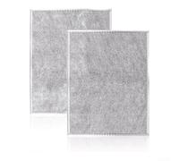Lot de 2 filtres à air pour machine à glaçons, numéro de pièce de rechange pour machine à glaçons, maille multicouche qui capture la poussière et les débris