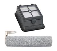 Lot de 2 filtres à brosse principale pour Atvel F16 pour aspirateur sans fil léger et humide - Accessoires pour aspirateur domestique - Filtre de rechange lavable pour aspirateur cylindrique