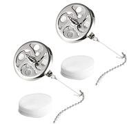 Lot de 2 filtres à café en tissu pour siphon et cafetière - Réutilisables