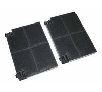 LOT DE 2 FILTRES A CHARBON 195X140X22MM ROBLIN 5403001