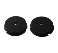Lot de 2 filtres à charbon actif de rechange pour hottes d'échappement supportant un air plus propre et réduit, compatible avec différents modèles