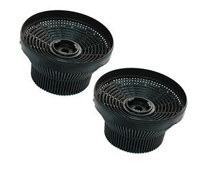 Lot de 2 filtres à charbon actif de rechange pour le modèle Teka C3C 61801251 - compatible avec les hottes GFH55/GFH73/GFG2/TL1-62/CNL2