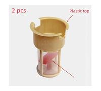 Lot de 2 filtres à Charbon Actif G100 for Moteurs GX110, GX120, GX140, GX160, GX200, GX240, GX270, GX390, GX420, en Nylon(Plastic Top X 2PCS)