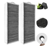 Lot de 2 filtres à charbon actif pour hotte aspirante Bora Pure PUAKF Puru Puxu Pure X/S/M, accessoires pour hotte de cuisson à recirculation