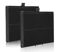 Lot de 2 filtres à charbon actif pour hotte aspirante Bosch DHZ5346 / DHZ5345 / 00705432/11026771 - Pour hotte aspirante Siemens LZ53451 / LZ53450 et Neff Z5102X1 / Z5102X5