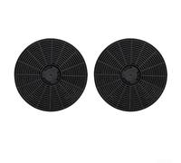 Lot de 2 filtres à charbon actif pour hotte de cuisine - 160 x 30 mm - Conçus pour un contrôle optimal des odeurs de cuisine