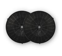 Lot de 2 Filtres à Charbon Actif pour Hotte IKEA - Point Filtre® FIL42 - Diamètre 17 2 cm