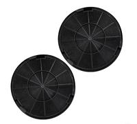 Lot de 2 filtres à charbon actif pour hotte, taille 198 x 30 mm, installation simple pour la gestion des odeurs