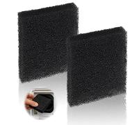Lot de 2 filtres à charbon actif pour système d'échappement SOG - 128 x 99 x 22 mm - Filtre à charbon actif - Filtre éponge pour variantes de porte Thetford - Pièces de rechange pour purge WC Thetford