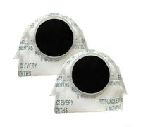 Lot de 2 filtres à charbon de rechange pour aspirateurs Tristar A101 EXL MG1 - Prend en charge une utilisation à long terme jusqu'à 6 mois chacun