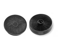 Lot de 2 filtres à charbon de rechange pour hotte aspirante K25.1 - Compatible avec les modèles Refsta MARS XI et SYSTEM XI