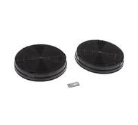 Lot de 2 filtres à charbon MCEF02 (19,4 x 3 cm) pour hotte AEG - Electrolux - Zanussi - 902986636, 9029800464