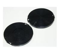 Lot de 2 filtres à charbon pour hotte FABER 5403012 - Diamètre 151mm, épaisseur 165mm, entraxe de fixation 143mm