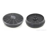 Lot de 2 filtres à charbon pour hotte Rosières Candy - Diamètre 145mm - Hauteur 30mm - Référence amc14