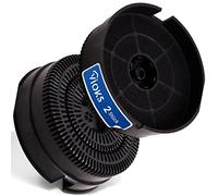Filtre à charbon 2 x type 58 adapté comme Whirlpool 484000008782 pour hotte