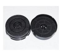 Lot de 2 filtres à charbon type 58 AKB000/1 Hotte (484000008782 C00308179 WHIRLPOOL IKEA WHIRLPOOL ARISTON HOTPOINT IGNIS SAUTER BAUKNECHT BRANDT)