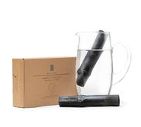 Lot de 2 filtres à eau en charbon de bambou | Produit écologique | Binchotan actif | Purifie l'eau | Réduit les déchets en plastique